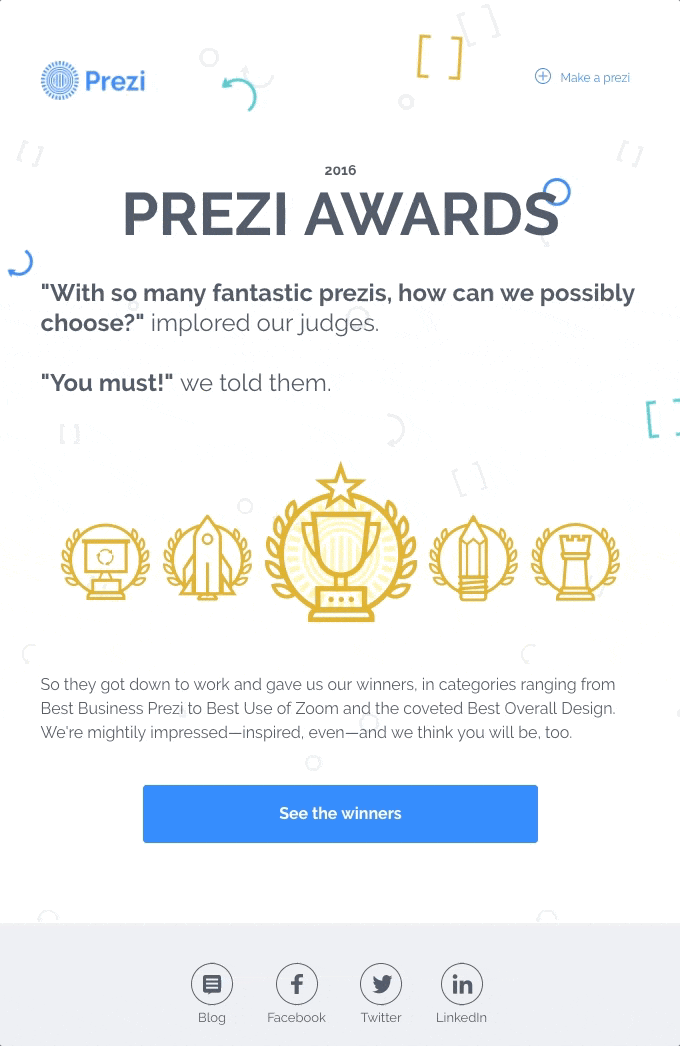 Prezi animated gif email