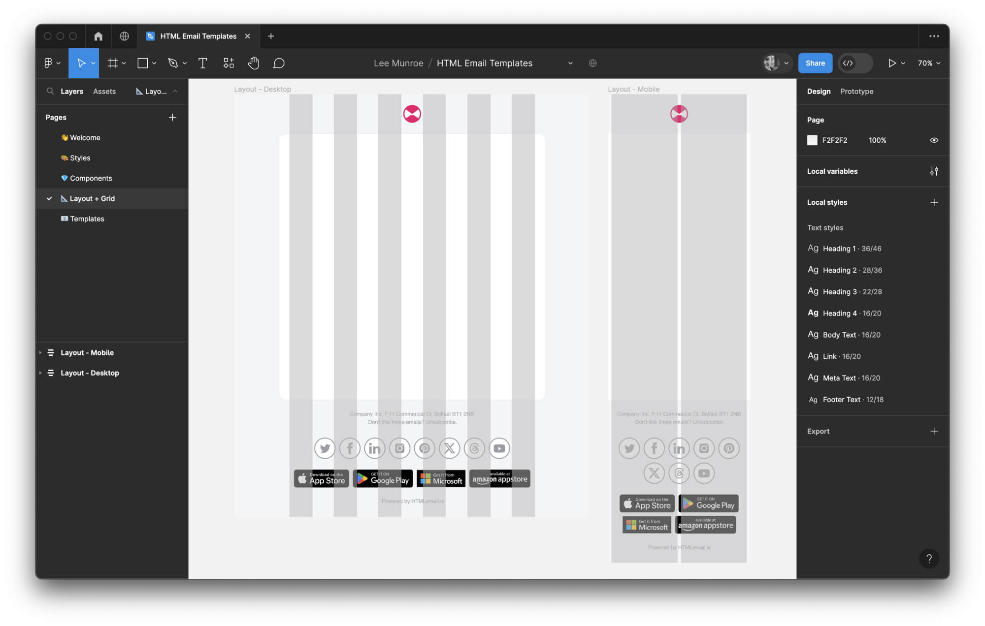 Figma grid