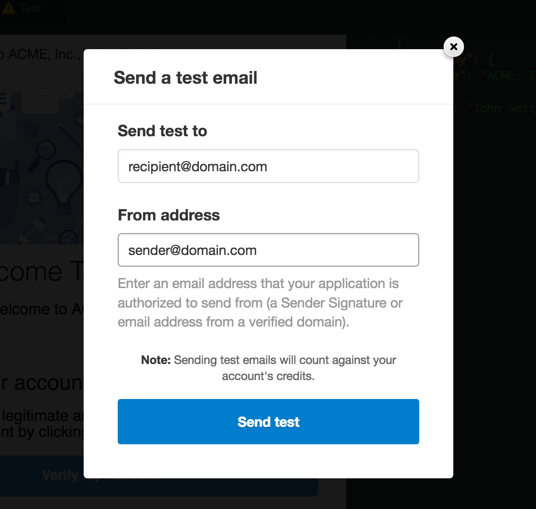 Code your own Postmark template